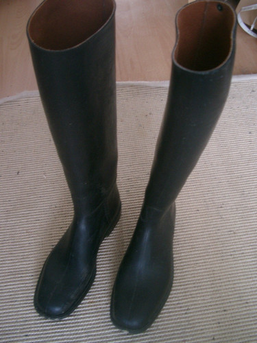 Schwarze reitstiefel 39 - schwarze, gr.
