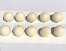 10 Boule Ziel Kugeln aus Holz