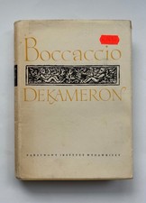 Boccaccio DEKAMERON PIW antyk