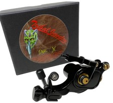 Tribal Jewelry Reverse Hybrid Rotary Tattoomaschine mit Federblech -Profi Studio