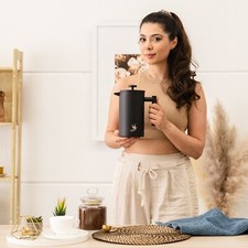 imex French Press Edelstahl 1L