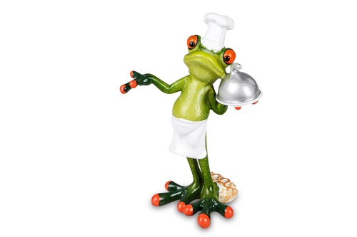 Lustiger frosch koch - lustiger,