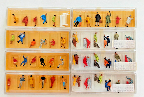 Miniaturfigurensets - 8x,