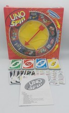 UNO Spin Mattel Kartenspiel Brettspiel Partyspiel Familie Kinder Spaß Komplett