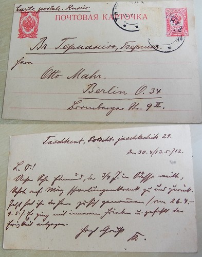 Taschkent 1912 prediger - pk, 1912: