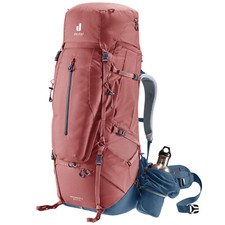Deuter Aircontact X SL 60+15 Damen-Wanderrucksack Trekkingrucksack Rucksack Rot