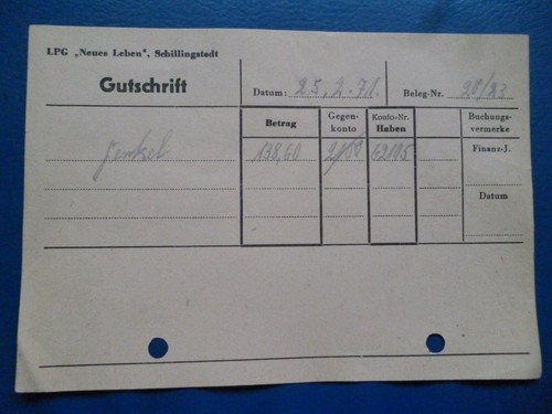 Ddr ersatzgeld lpg - ddr-ersatzgeld, "neues