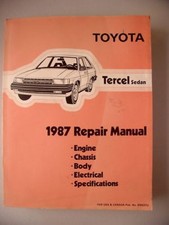 Toyota Tercel Sedan 1987