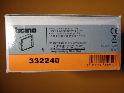 Bticino terraneo 332240 - terraneo,
