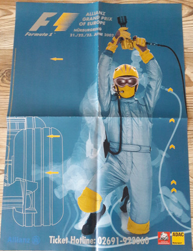 Orginal plakat formel 1 - formel,