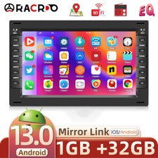 7" 32G Android 13 Autoradio GPS Navi Für VW T4/T5 TRANSPORTER MULTIVAN GOLF BORA