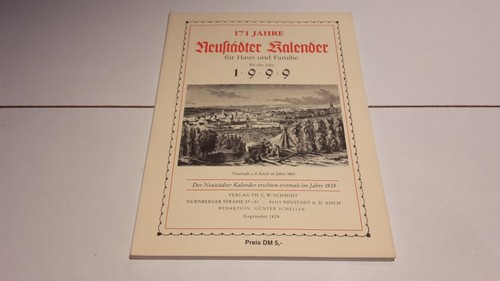 Neustädter kalender für haus - kalender,