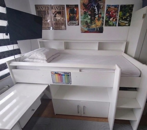Multifunktionsbett mit tisch - multifunktionsbett,
