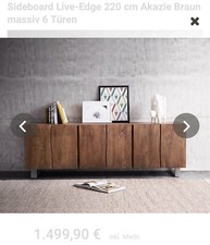 Kommode Massivholz Akazie