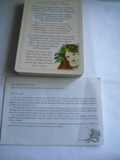 Die Weisheit der FEEN KARTEN SET mit 49 Karten,