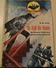 Pabel-Kriminal Fledermaus Band