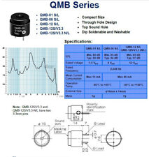 80 PCS QMB12 Buzzer Summer 12V MINI Alarm Speaker Star