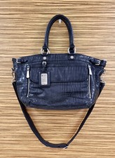 GGL George Gina Lucy Tomcat Leder Tasche Handtasche Shopper Krokodilprägung