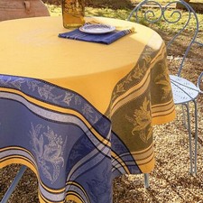Tischdecke jacquard baumwolle - tischdecke,