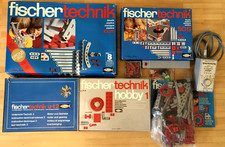 Fischertechnik Konvolut 70er Jahre Vintage, Trafo, Batteriekasten