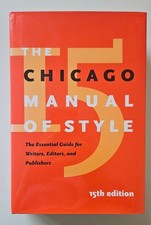 The Chicago Manual of Style -
