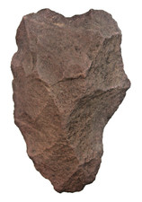 Paläolithikum  Urtümlicher Faustkeil Protobiface Biface  Ouallene Algerien X4-8