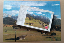 Rarität uraltes DINO Ravensburger 1000 T Puzzle Mittenwald top Qualität vollst.