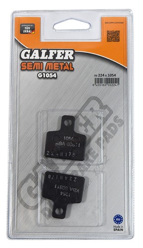 Galfer bremsbeläge hinten - bremsbeläge,
