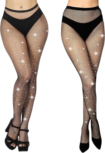 Fischnetz strumpfhose schwarz - fischnetz,