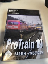 ?ProTrain 19: Berlin-Rostock? | AddOn MS Train Simulator Guter Zustand ??