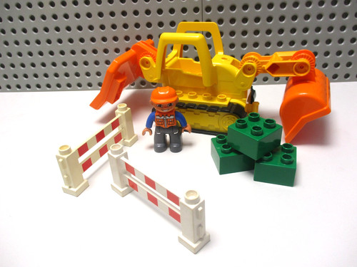 Lego duplo bagger fahrzeug - lego,