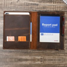 Retro Echtleder B5 Notebook