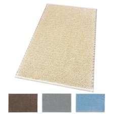Teppich Badezimmer Zimmer Bettvorleger 100% Baumwolle Weich Saugfähig Waschbar