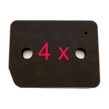 4x Schwammfilter 9164761 für Miele Wärmepumpentrockner TDD 120 130 230 WP TKB140