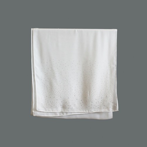 Chiffon stola mit gradienten - chiffon,