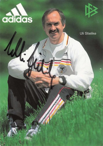 Uli stielike autogrammkarte - uli,
