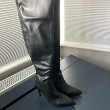 Damen Stiefel Overknee hoch