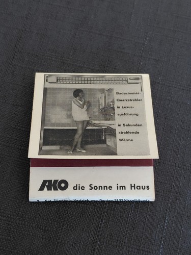 Streichholzheftchen ako - streichholzheftchen,,