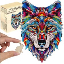 Holzpuzzle wolf 170 - 170, –