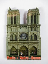 Paris Notre Dame Holz Souvenir Reise Magnet,Frankreich France,Neu
