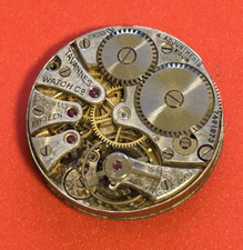 Vintage Tavannes   Watch Movement  15 Jewels Working  for parts  (N50)