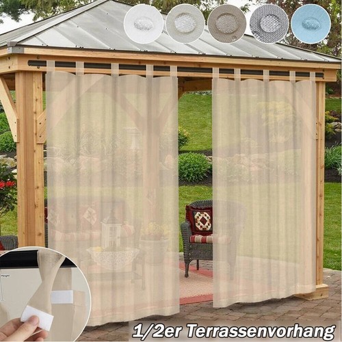 Outdoor vorhang transparent - vorhang,