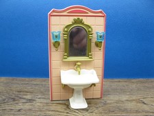 Waschbecken Wand Nostalgie Puppenhaus Möbel Playmobil G644