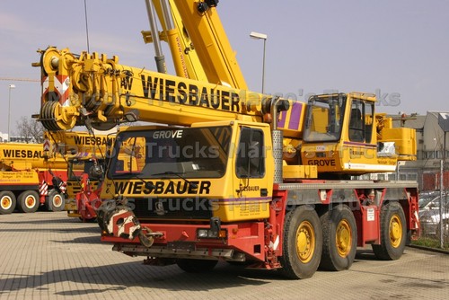 Lkw foto grove kranwagen gelb - lkw,