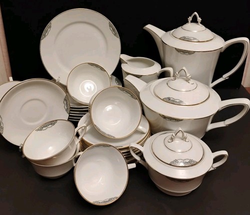 Porzellan kaffee tee service - kaffee,
