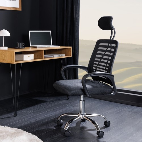 Bürostuhl yoga schwarz - -,