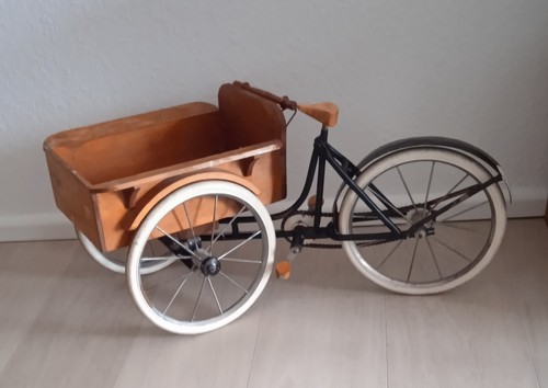Altes deko dreirad - , mit