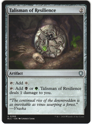 Mtg talisman resilience - |, of