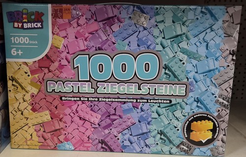 Brick 1000 pastel - brick, by