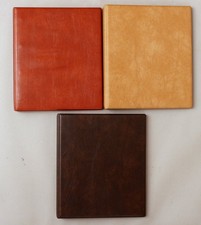 3x Fotoalbum ca. 27x31 cm jeweils 25 weiße Blätter mit Pergamin unbenutzt #3675